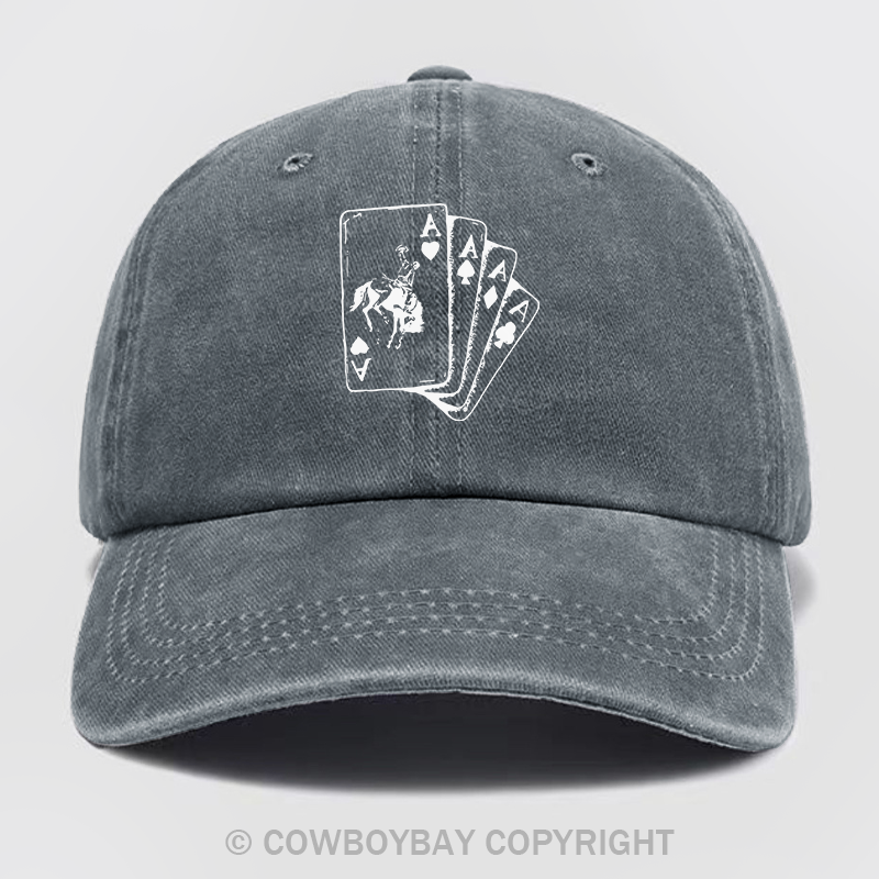 Ace Cowboy Punchy Wash Hat