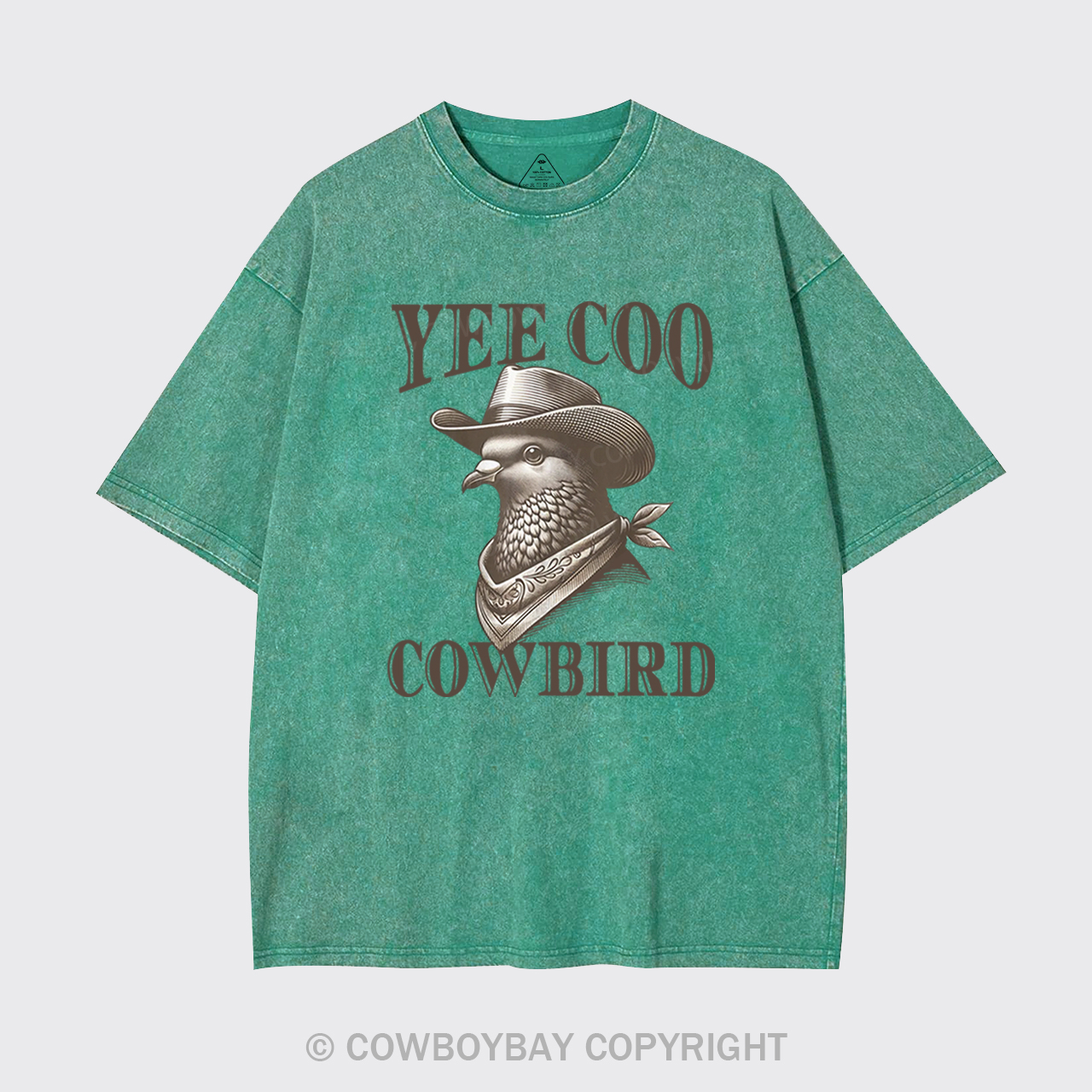 Yee Coo Cowbird Garment-dye Tees