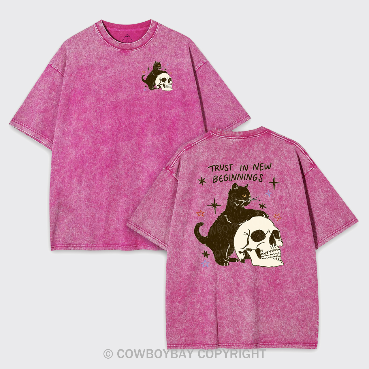 Trust In New Beginnings Garment-dye Tees