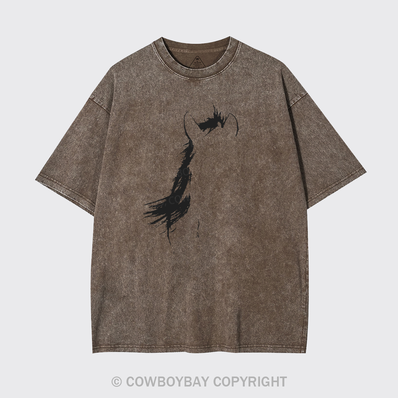 Vintage Horse Print Garment-dye Tees
