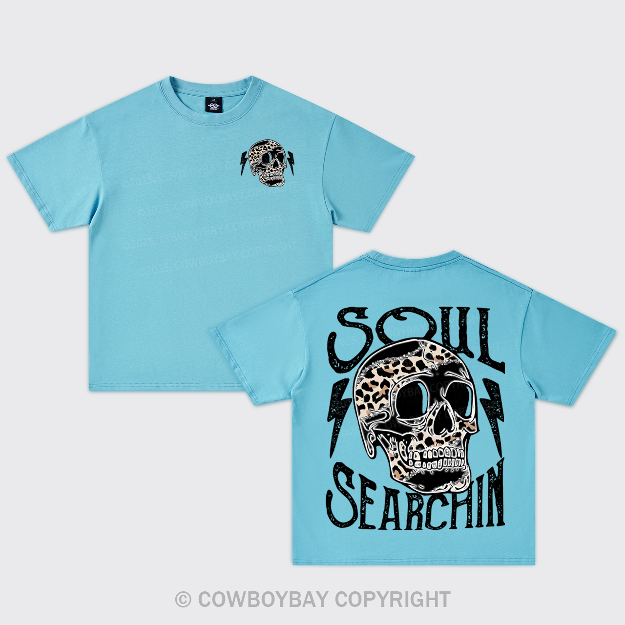 Skull Rodeo Country Western Oversize T-Shirts