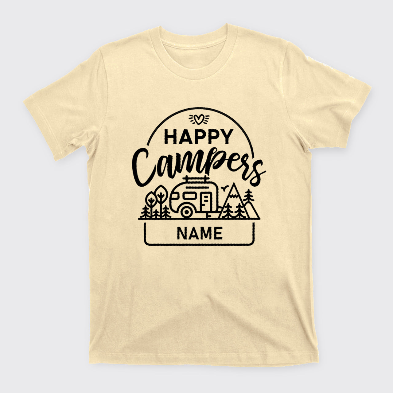 Personalized Happy Camper T-Shirts