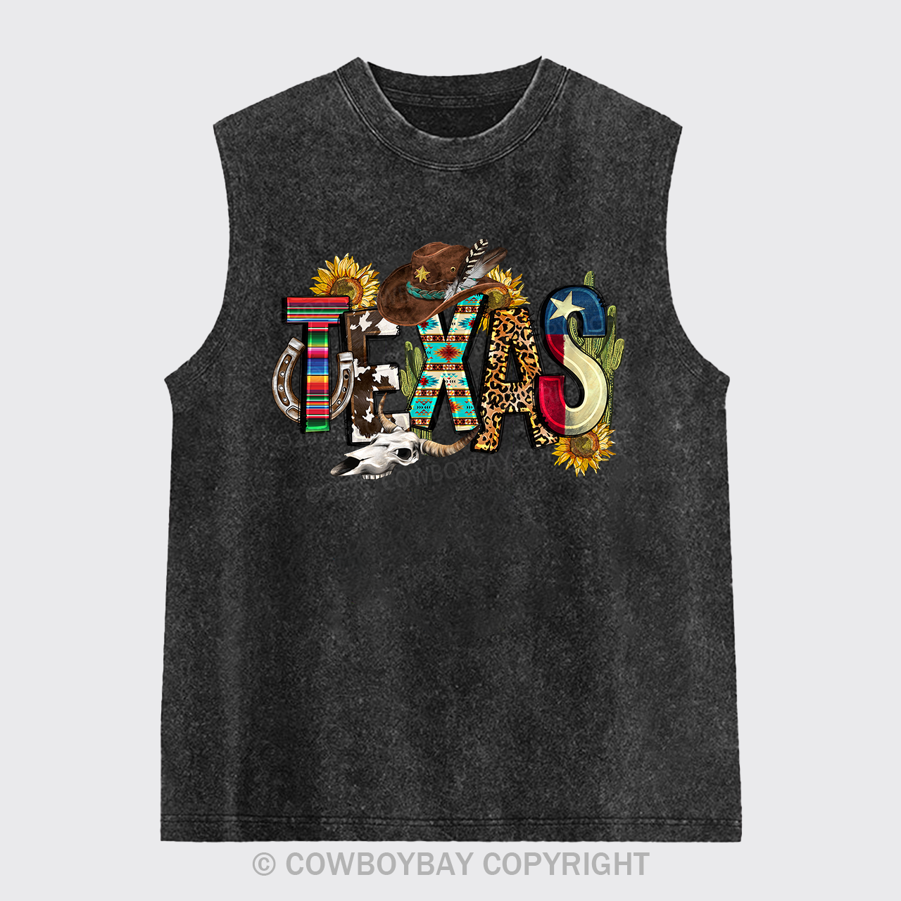 Cowboys From Texas Washed Tanks
