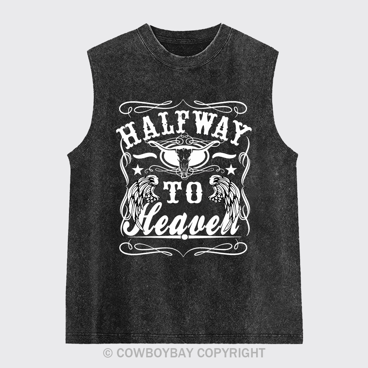 Halfway To Heaven Washed Tanks