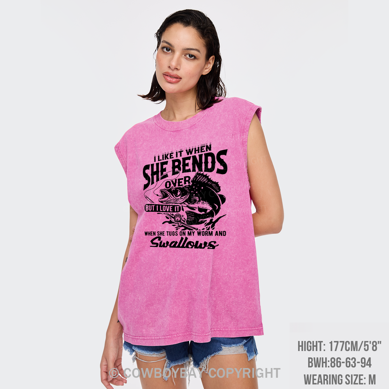 I Like When She, Bends Over Washed Tanks