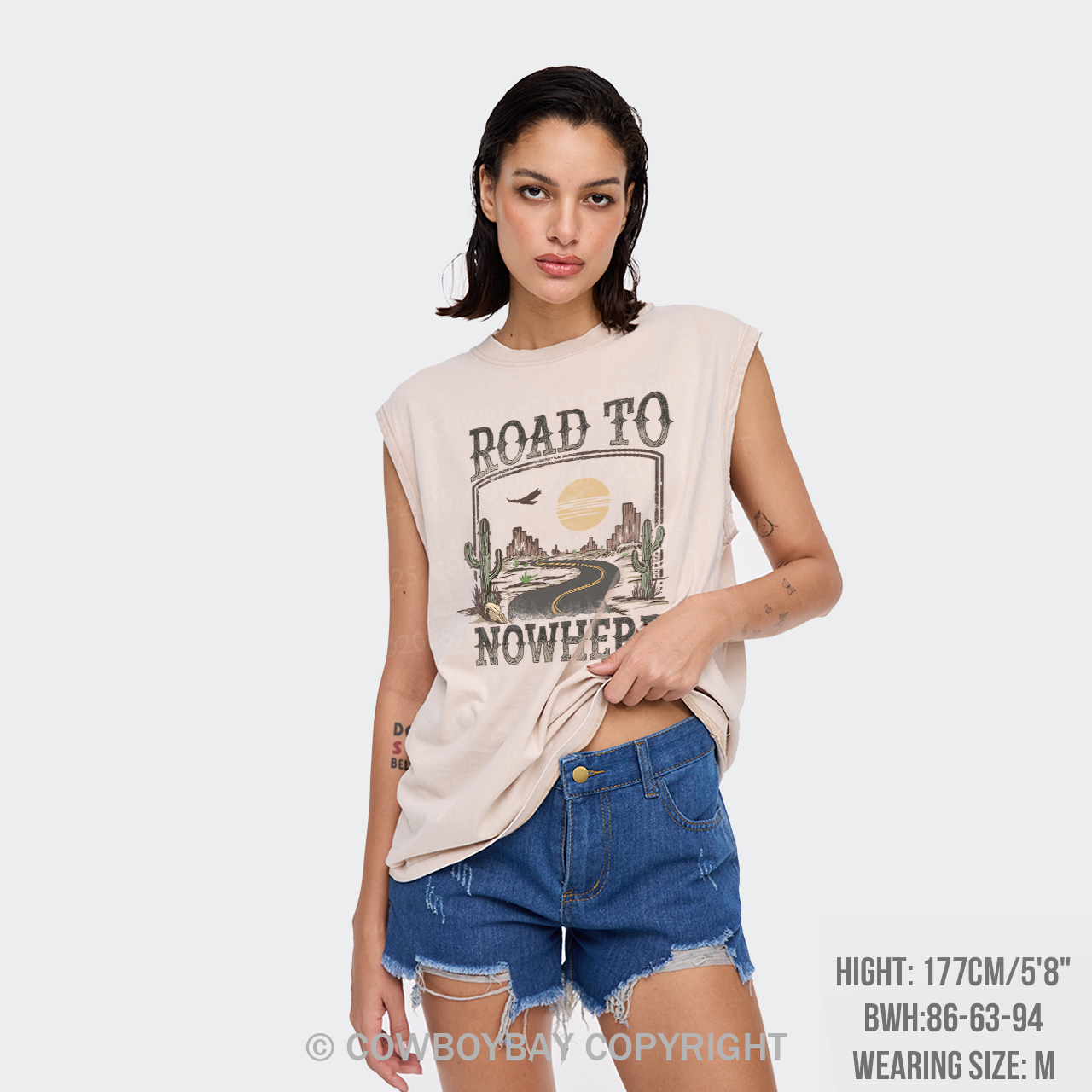 Road To Nowhere Washed Tanks