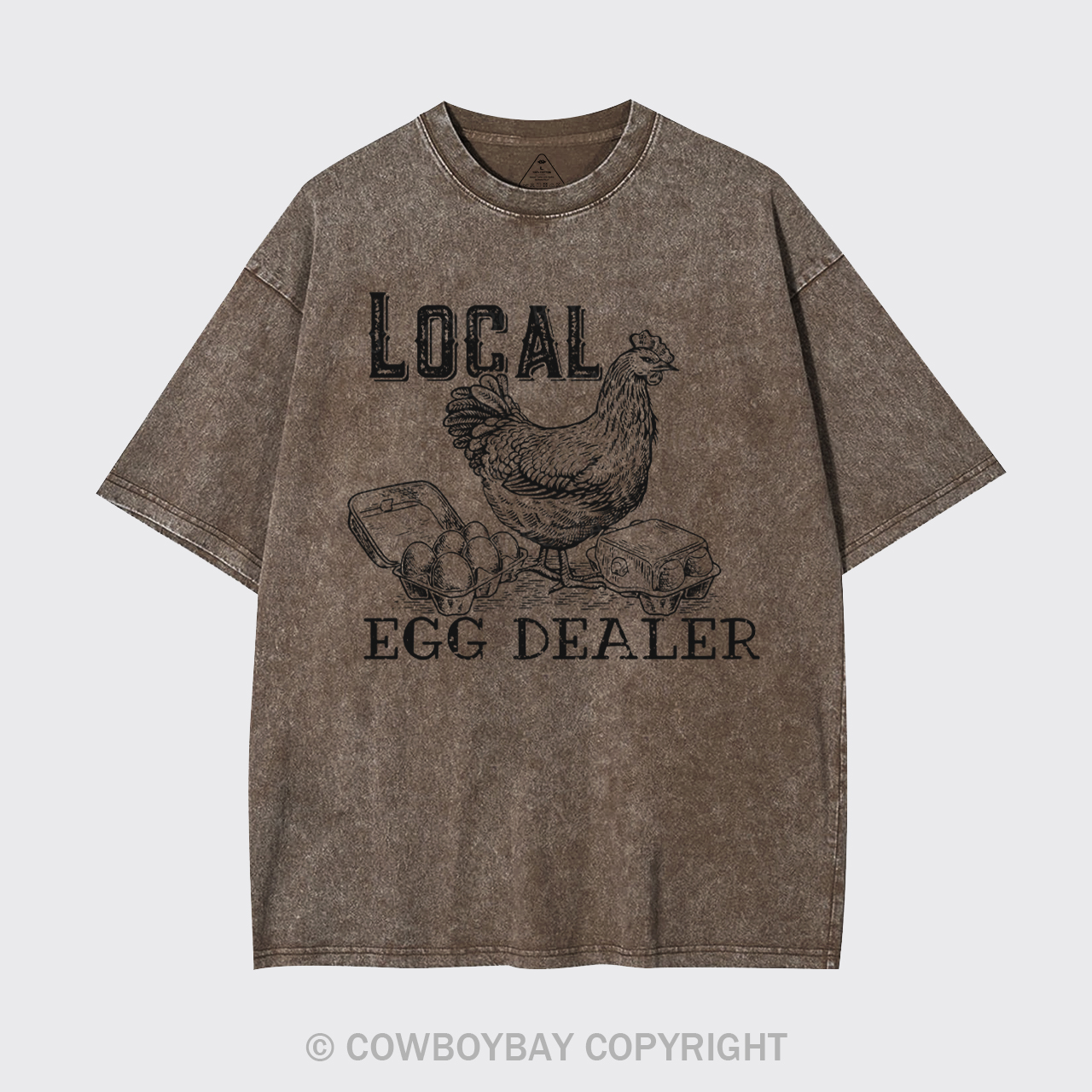 Local Egg Dealer Garment-dye Tees