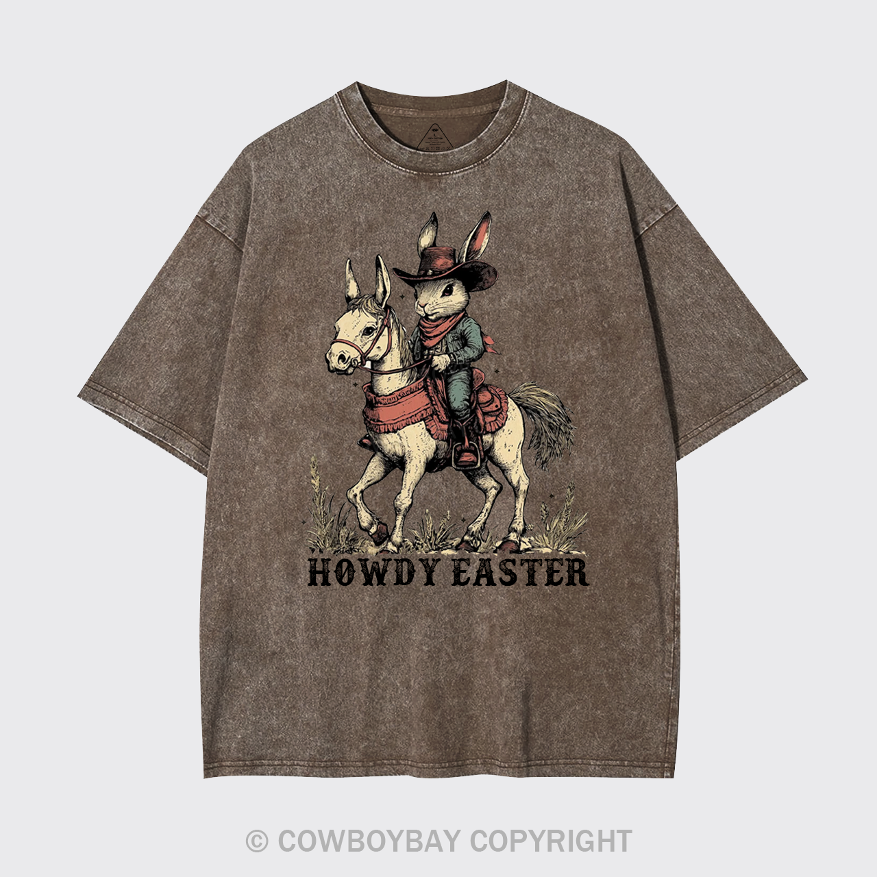 Howdy Easter Garment-dye Tees