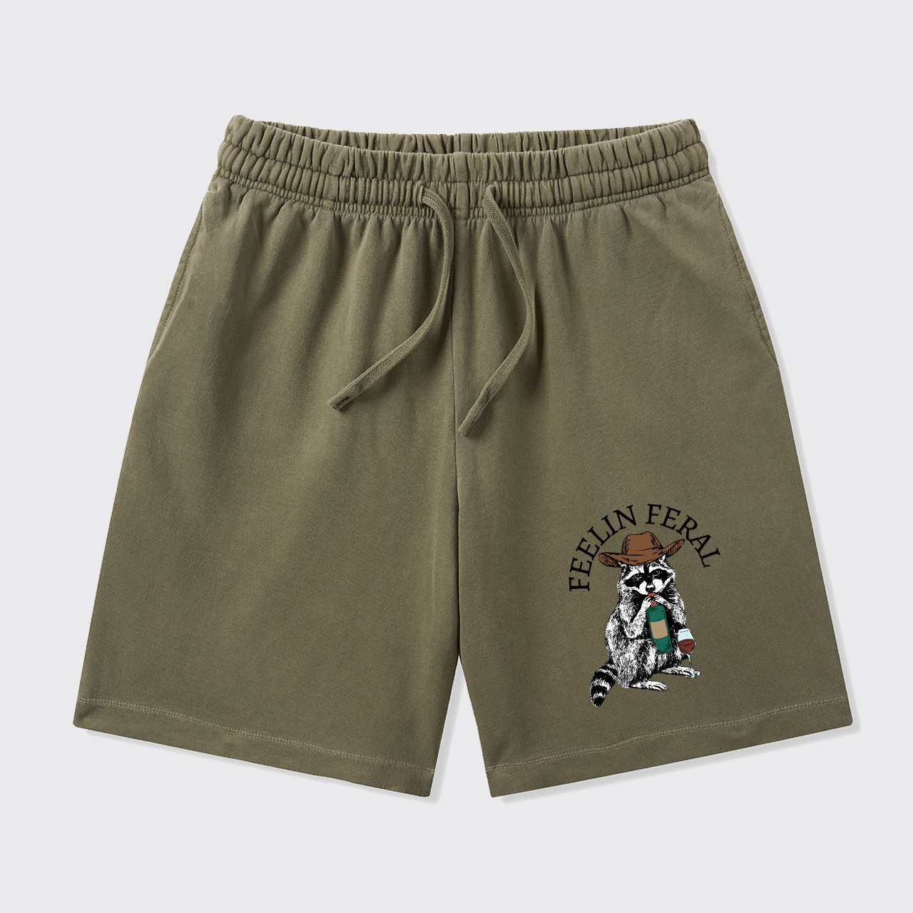 Funny Raccoon_Cowboybay Classic Shorts