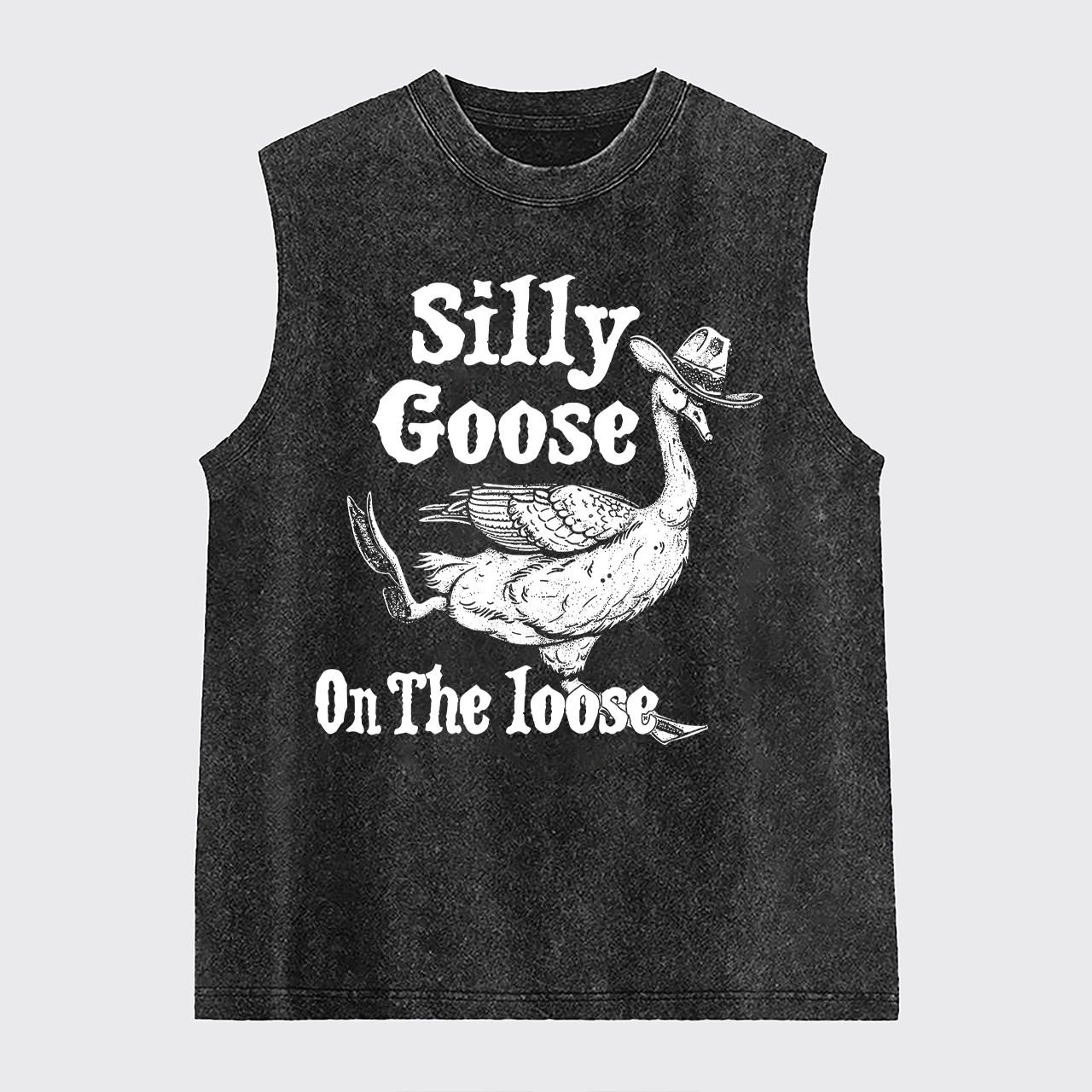 Silly Goose On The Lose Washed Tanks
