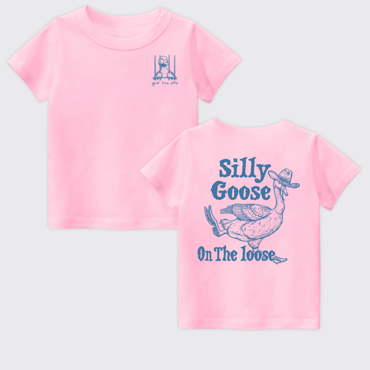Silly Goose On The Lose Kids T-shirt