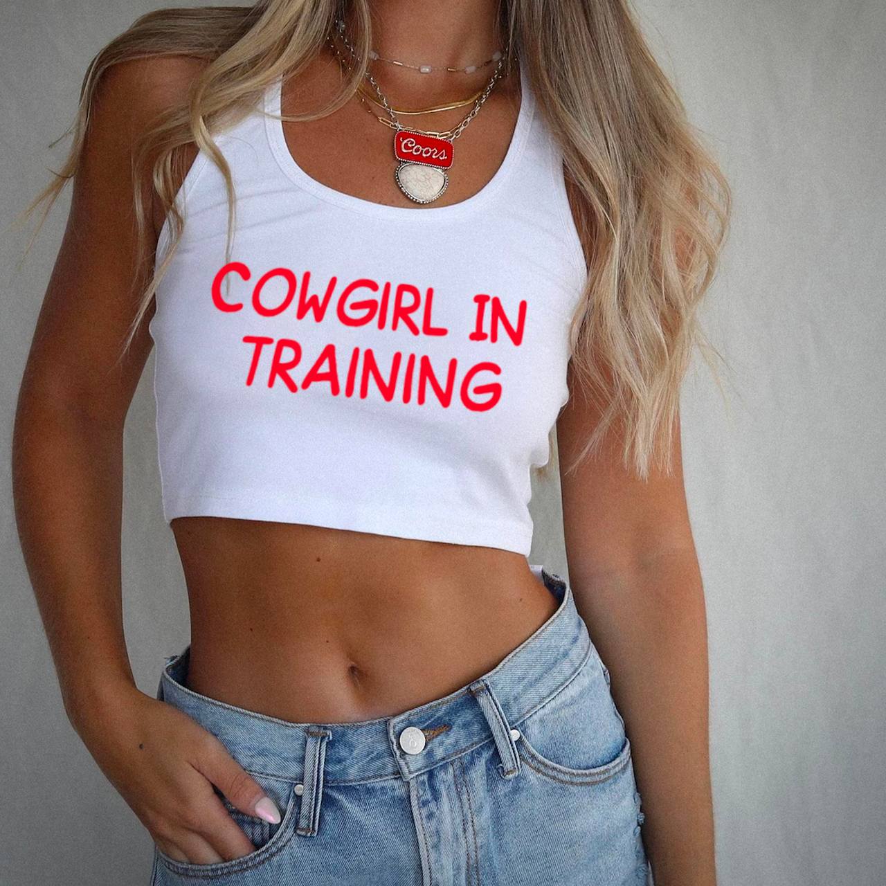 Cowgirl In Training Tank Top