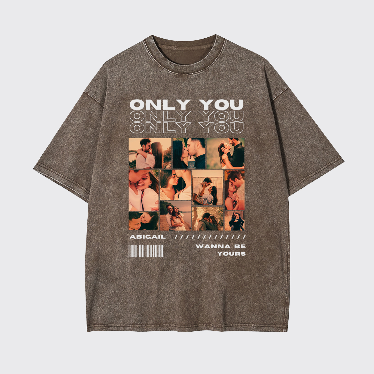 Custom Your Own Design Garment-dye Tees