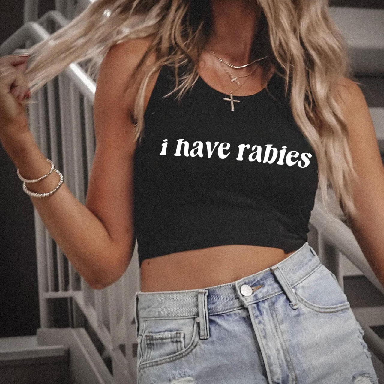 I Have Rabies Tank Top
