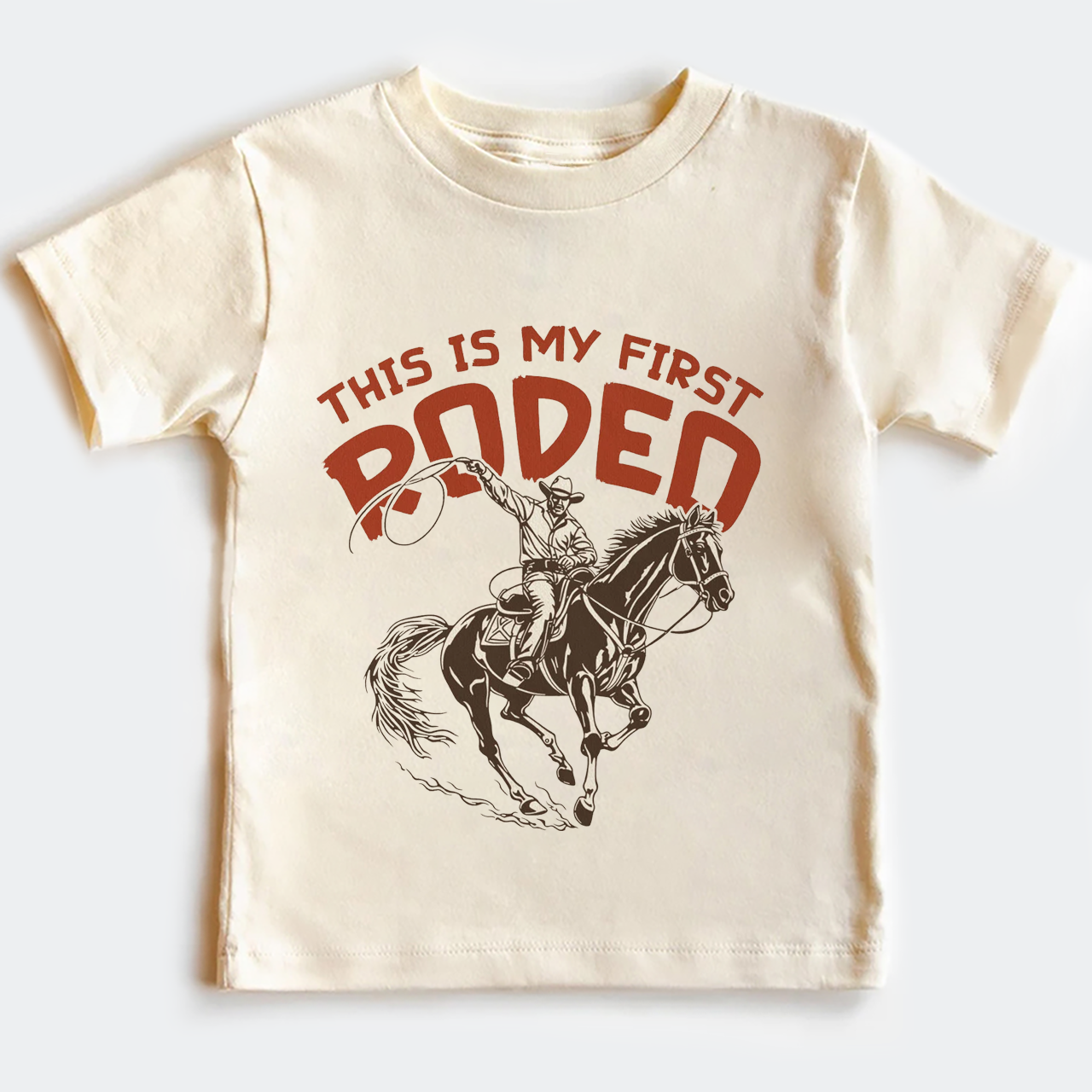 This Is My First Rodeo Kids T-shirt