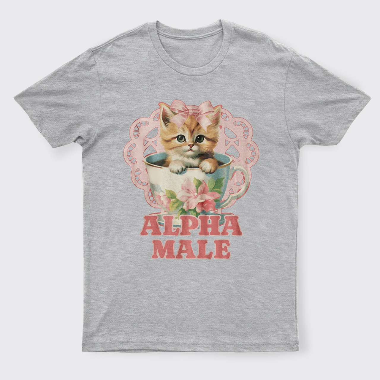 Alpha Male Funny Kitten T-Shirts