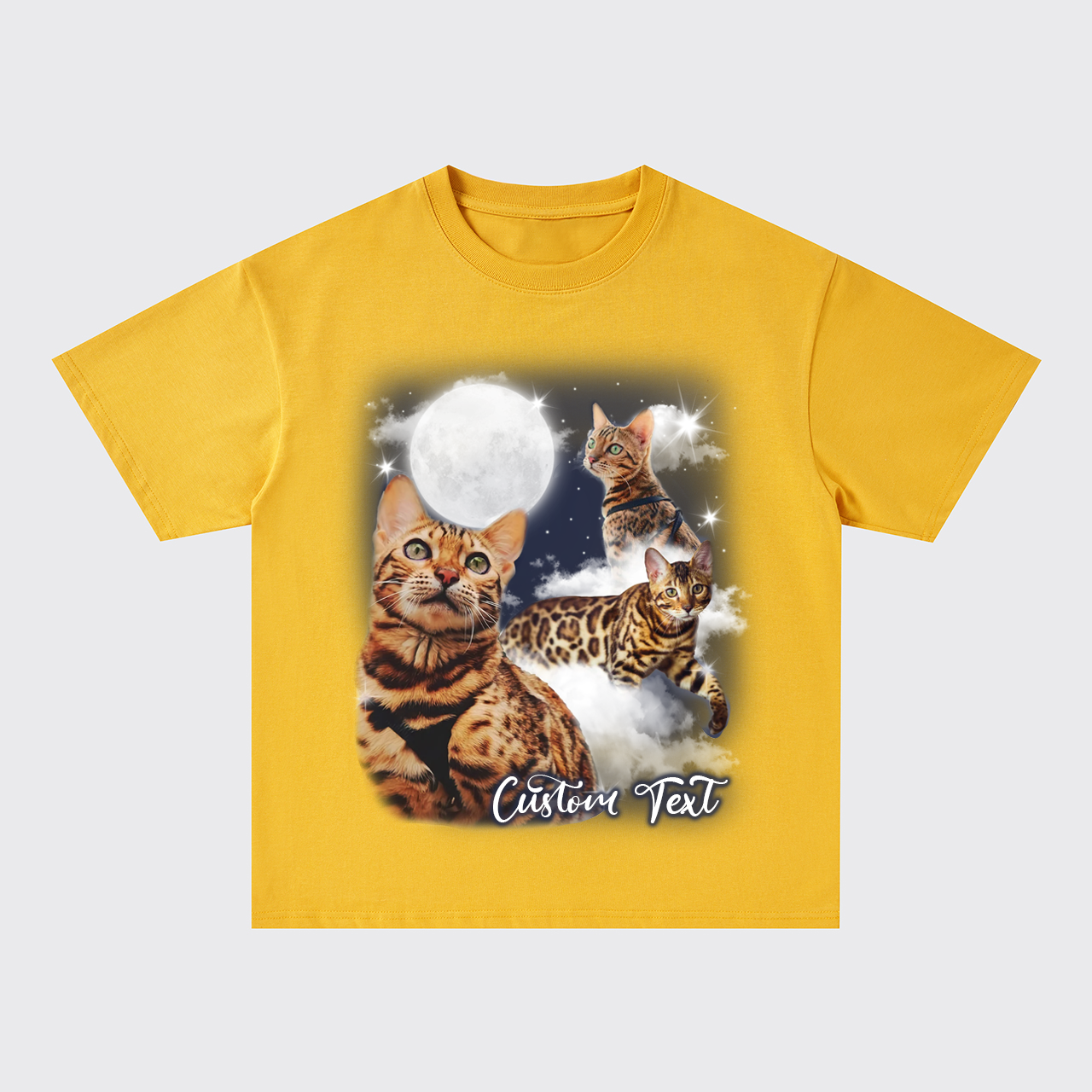 Custom Your Own Photo Oversize T-Shirts