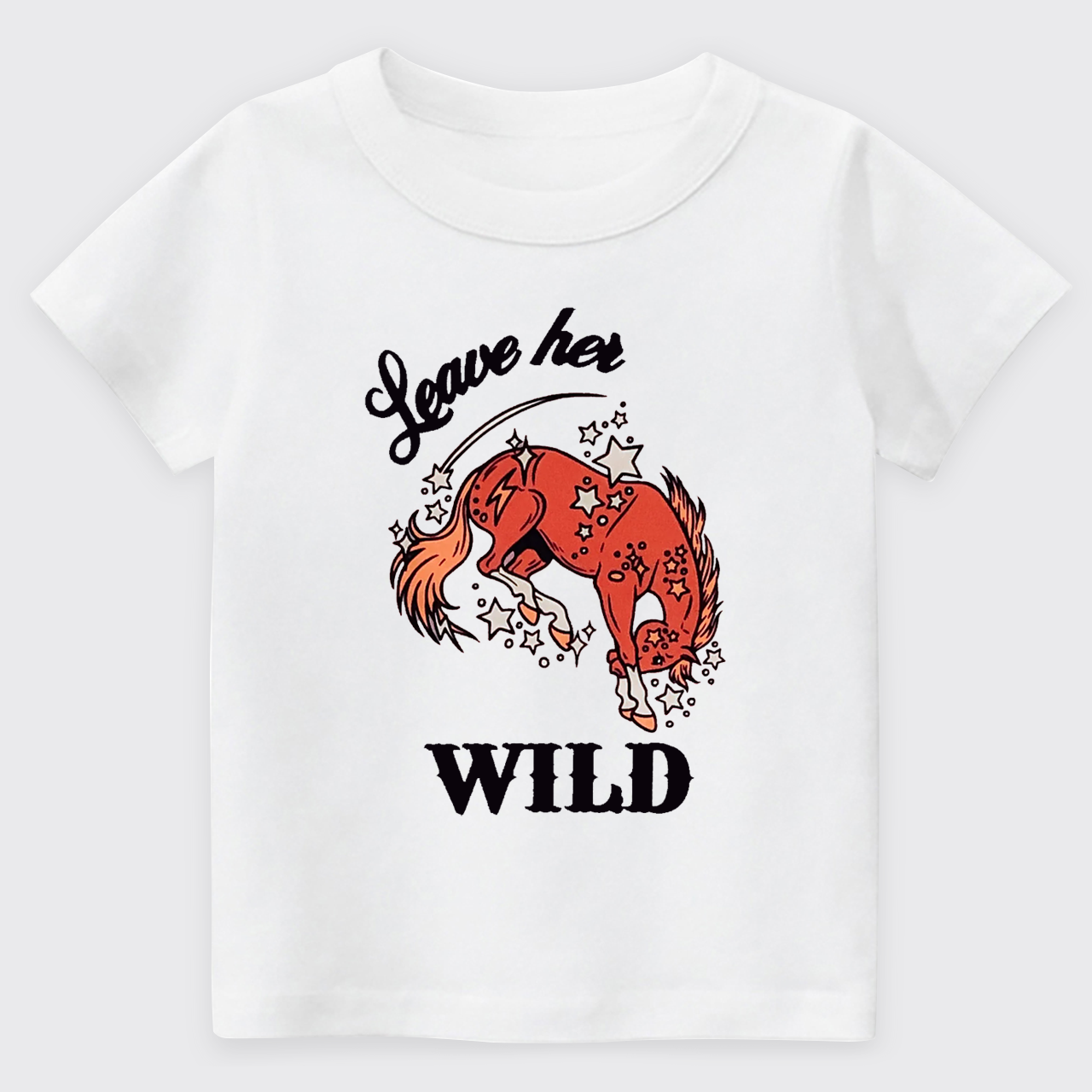 Leave Her Wild Kids T-shirt