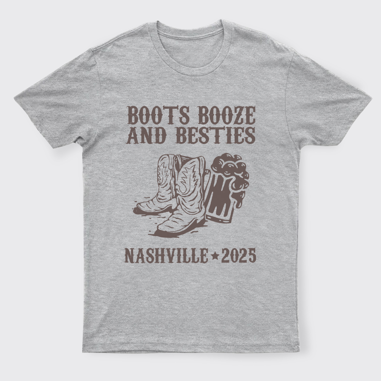 Boots Booze And Besties T-Shirts