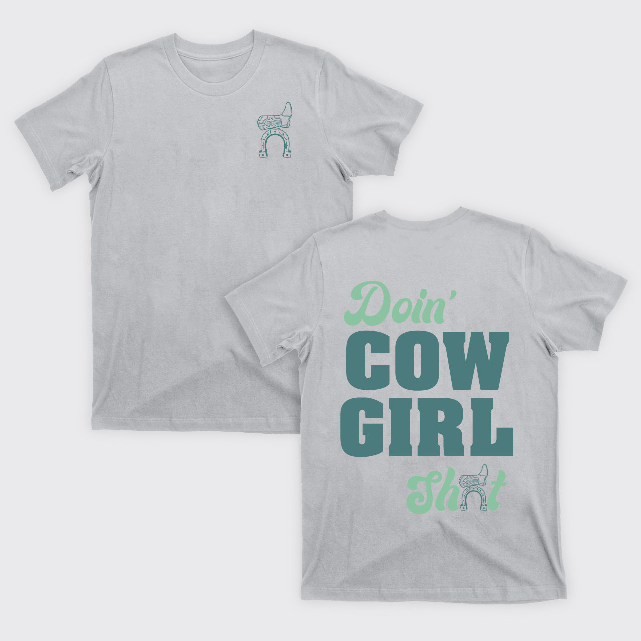 Doin' Cowgirl T-Shirts
