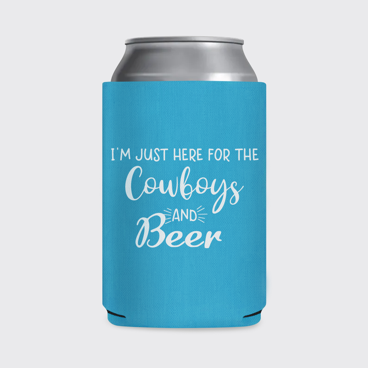 Western Cowboys And Beer Koozie