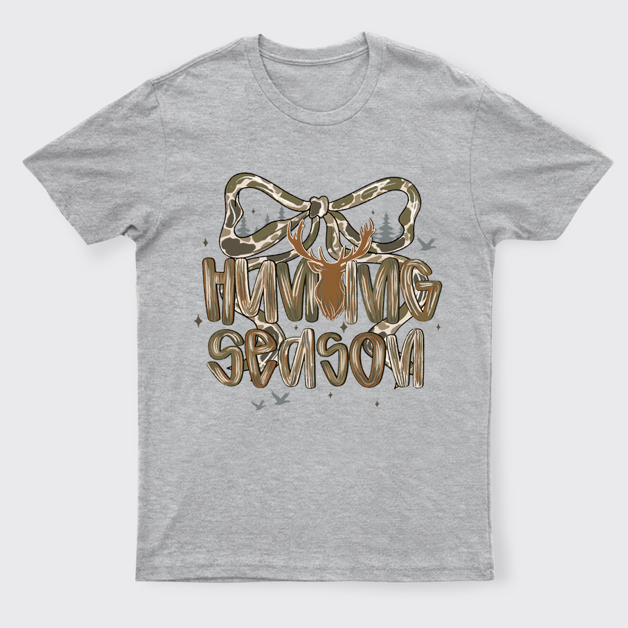 Hunting Season Camo Deer T-Shirts