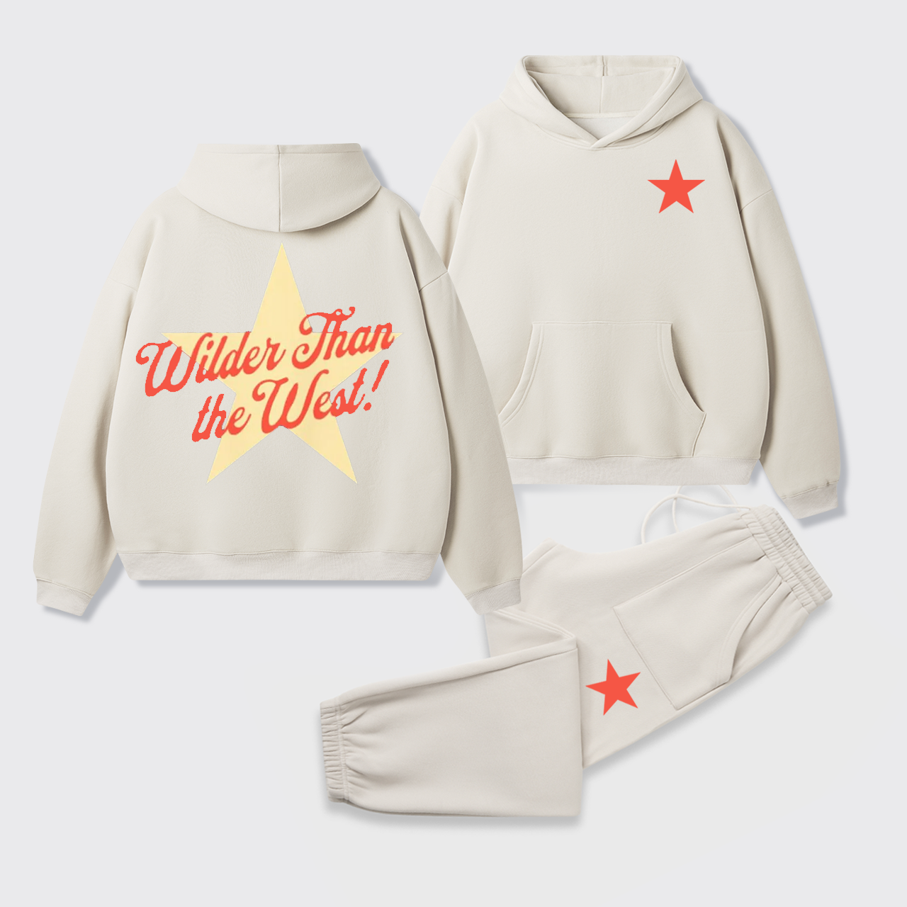 Wilder Than the West Hoodie Set