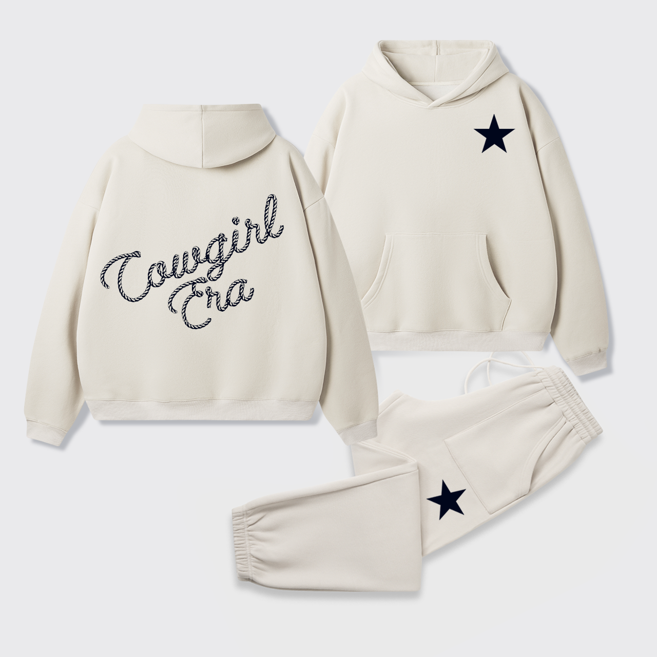 Cowgirl Era Hoodie Set
