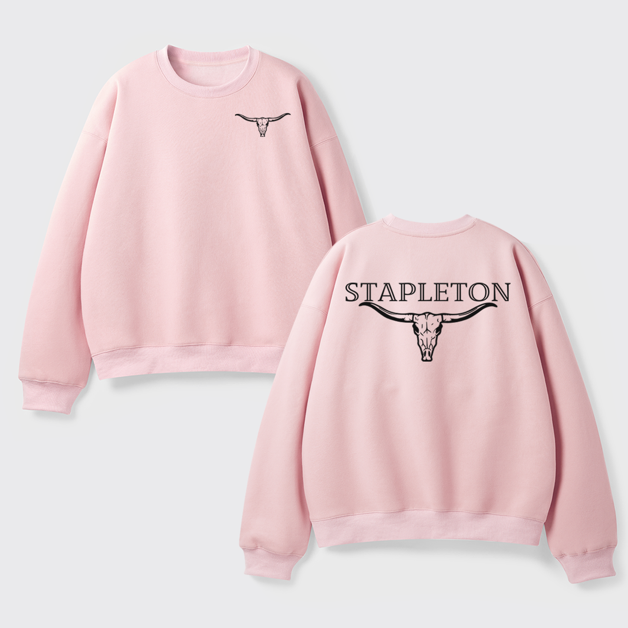 Cow Bull Fleece Sweatshirt