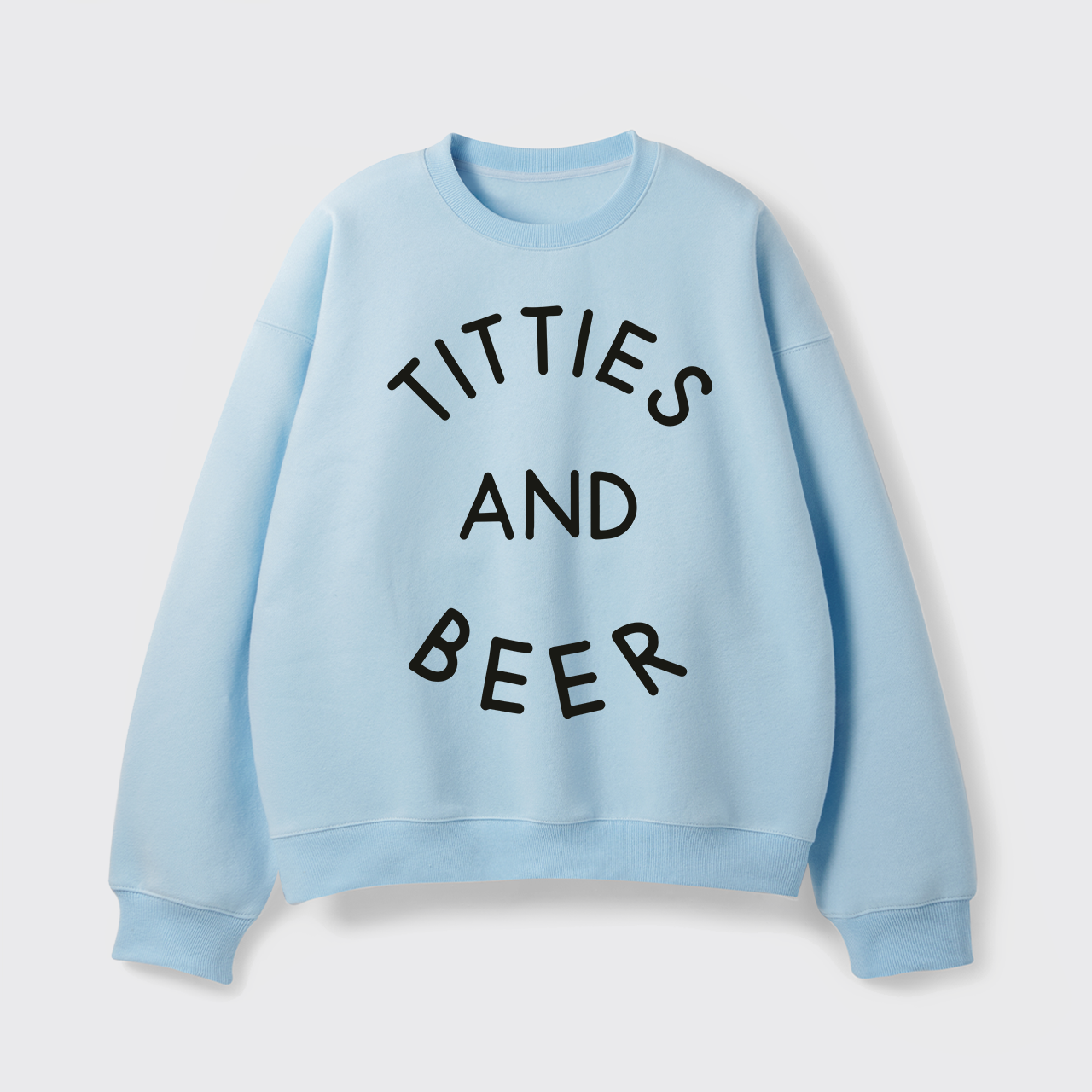 Country Music Titties And Beer Fleece Sweatshirt