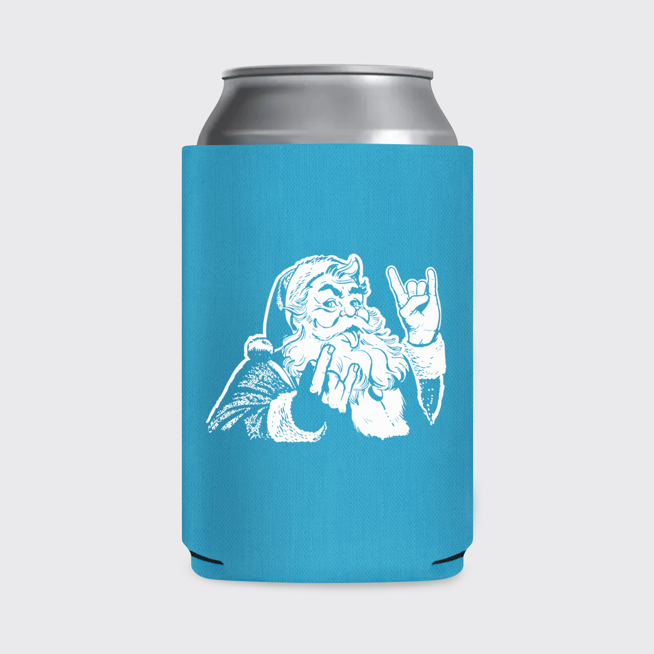 Christmas Rocker Santa Koozie