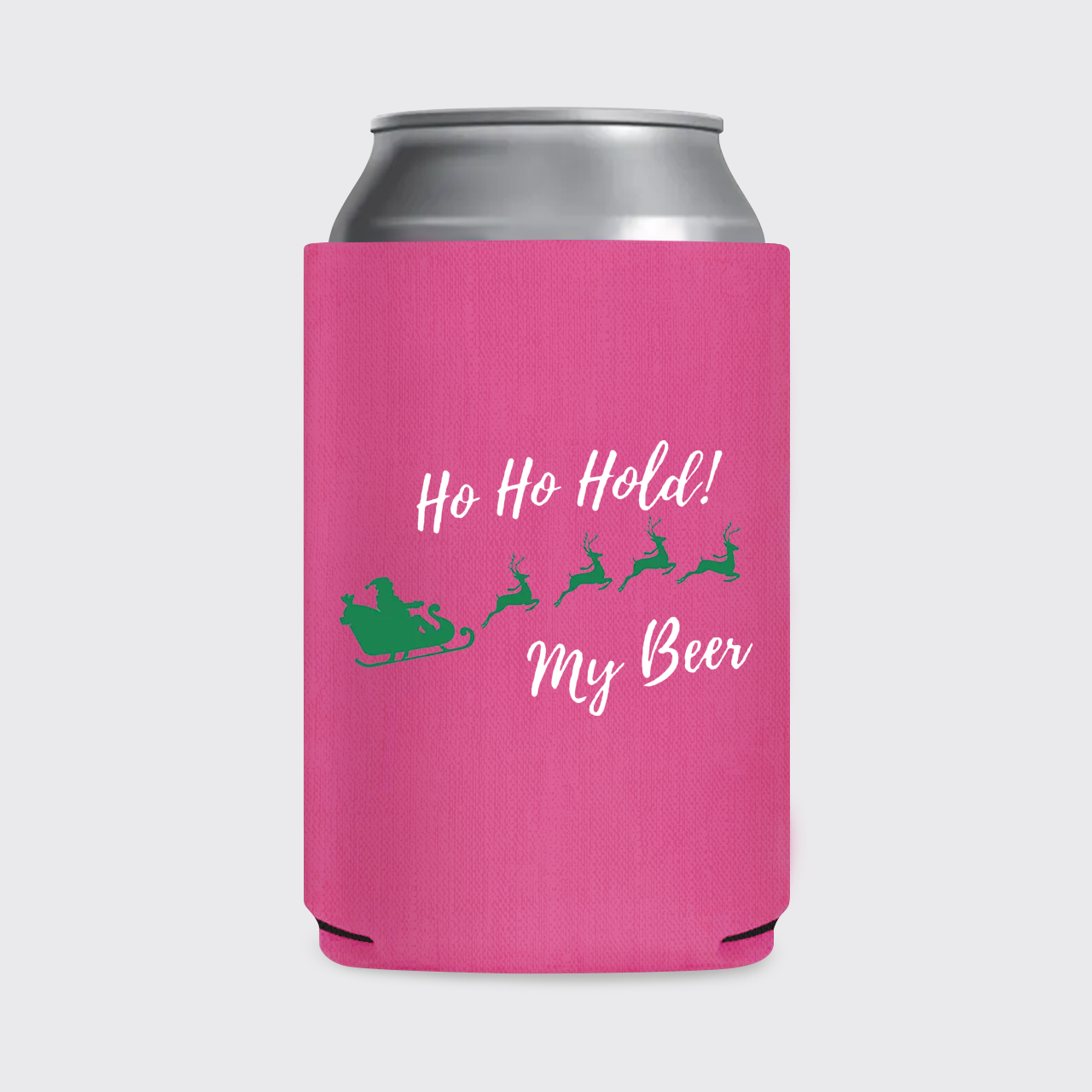 Hold My Beer Christmas Koozie