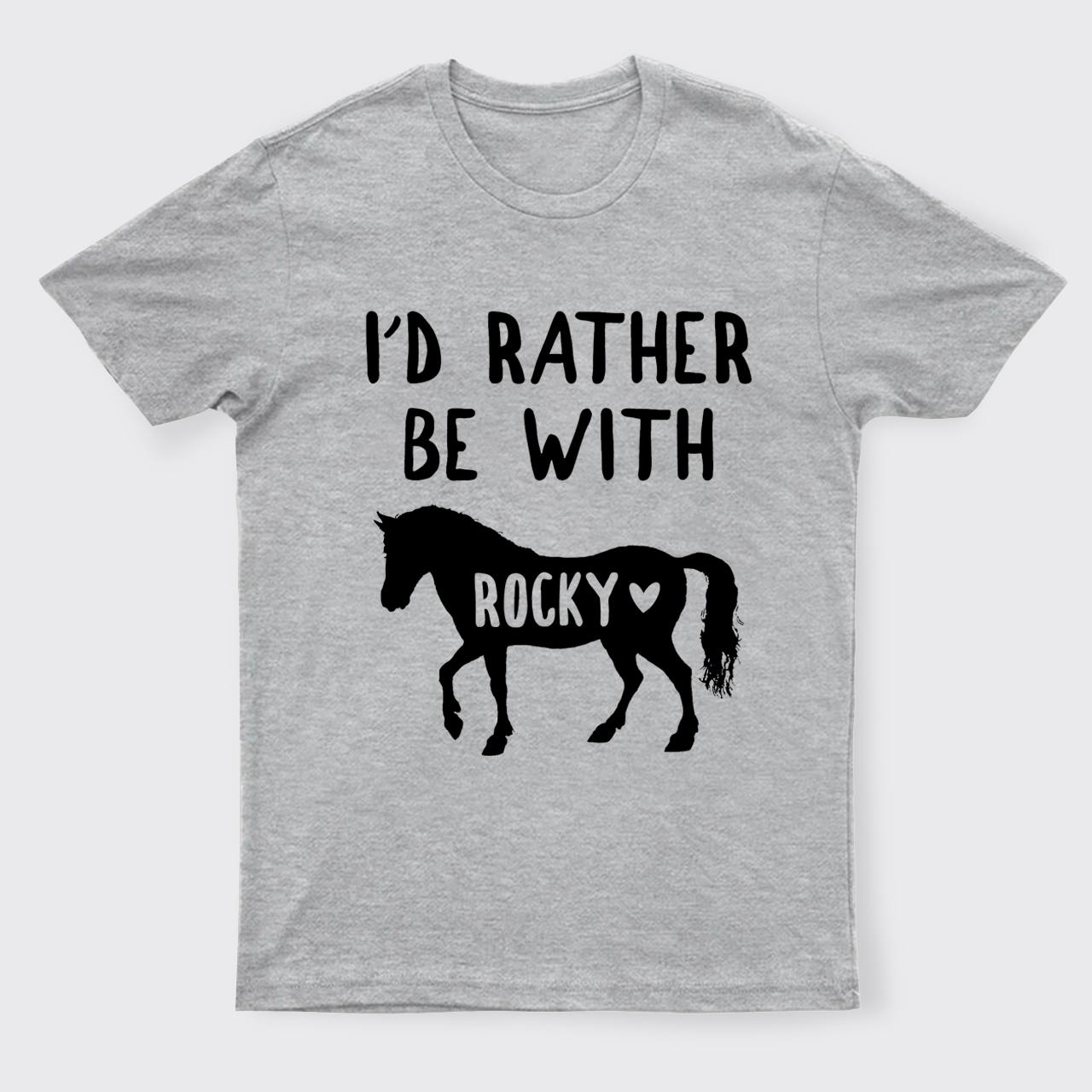 Personalized I'd Rather Be With XXX T-Shirts