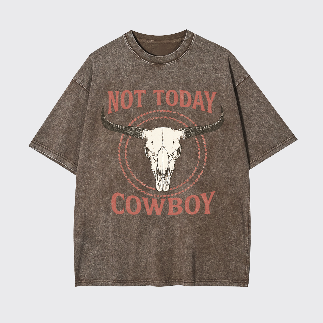 Not Today Cowboy Garment-dye Tees