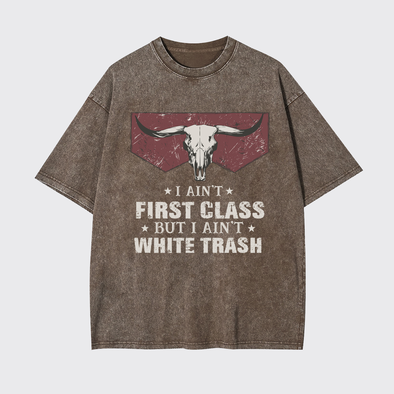 Ain't First Class Garment-dye Tees