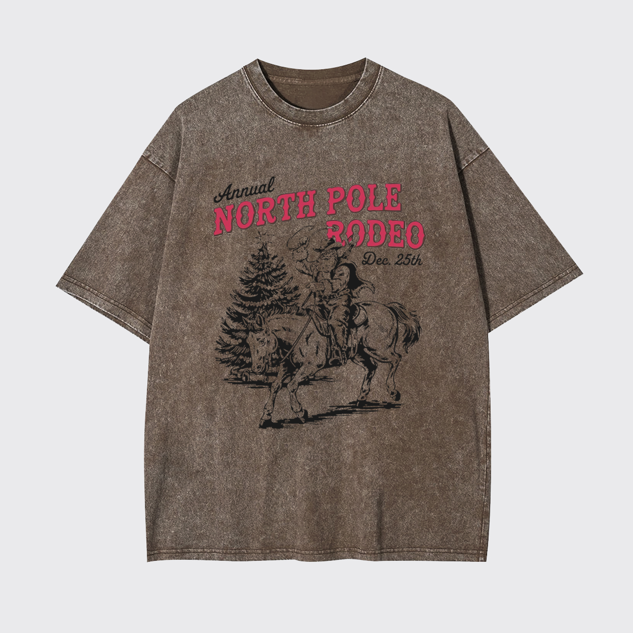 Annual North Pole Rodeo Garment-dye Tees