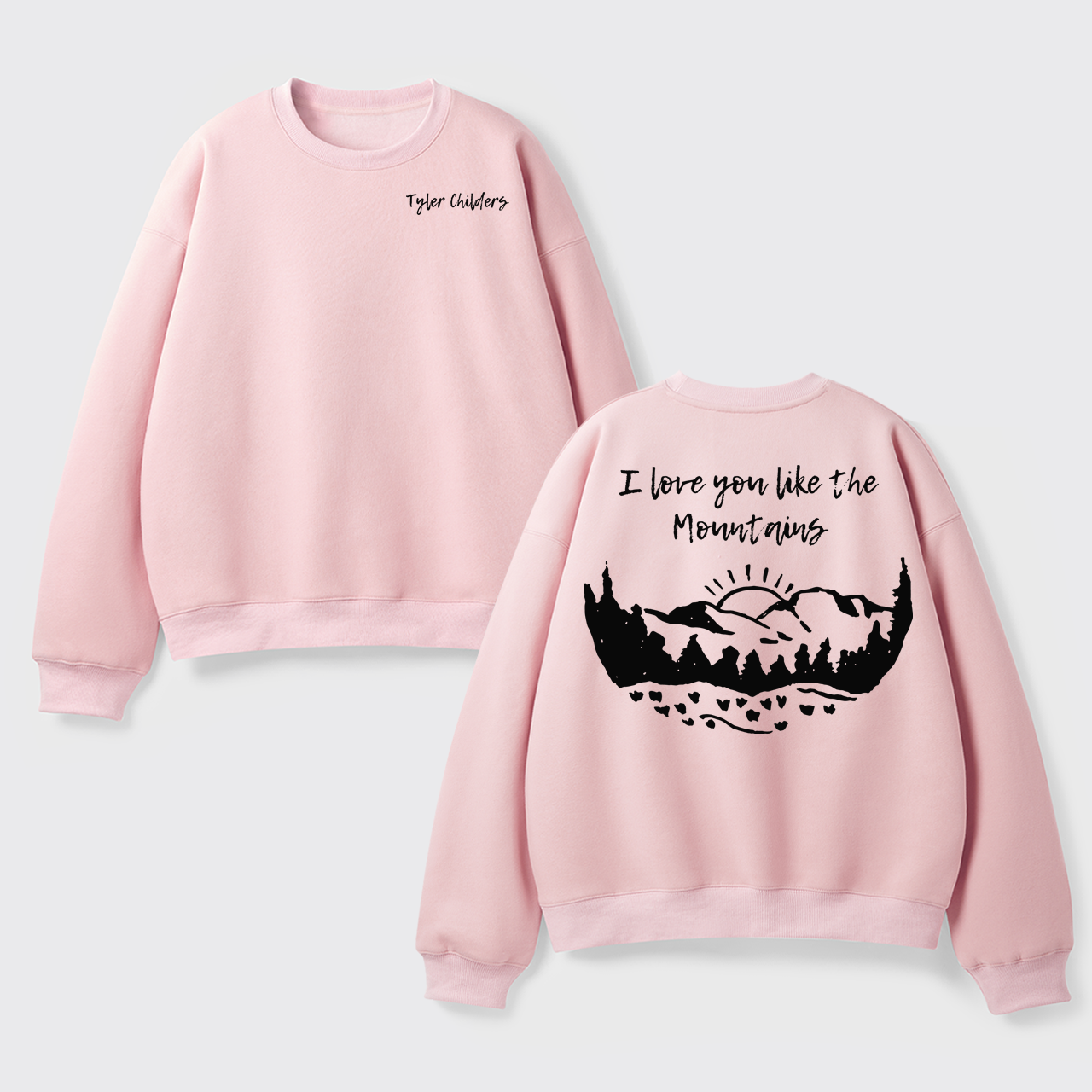 Fleece Tyler Childers Like The Mountains Sweatshirt