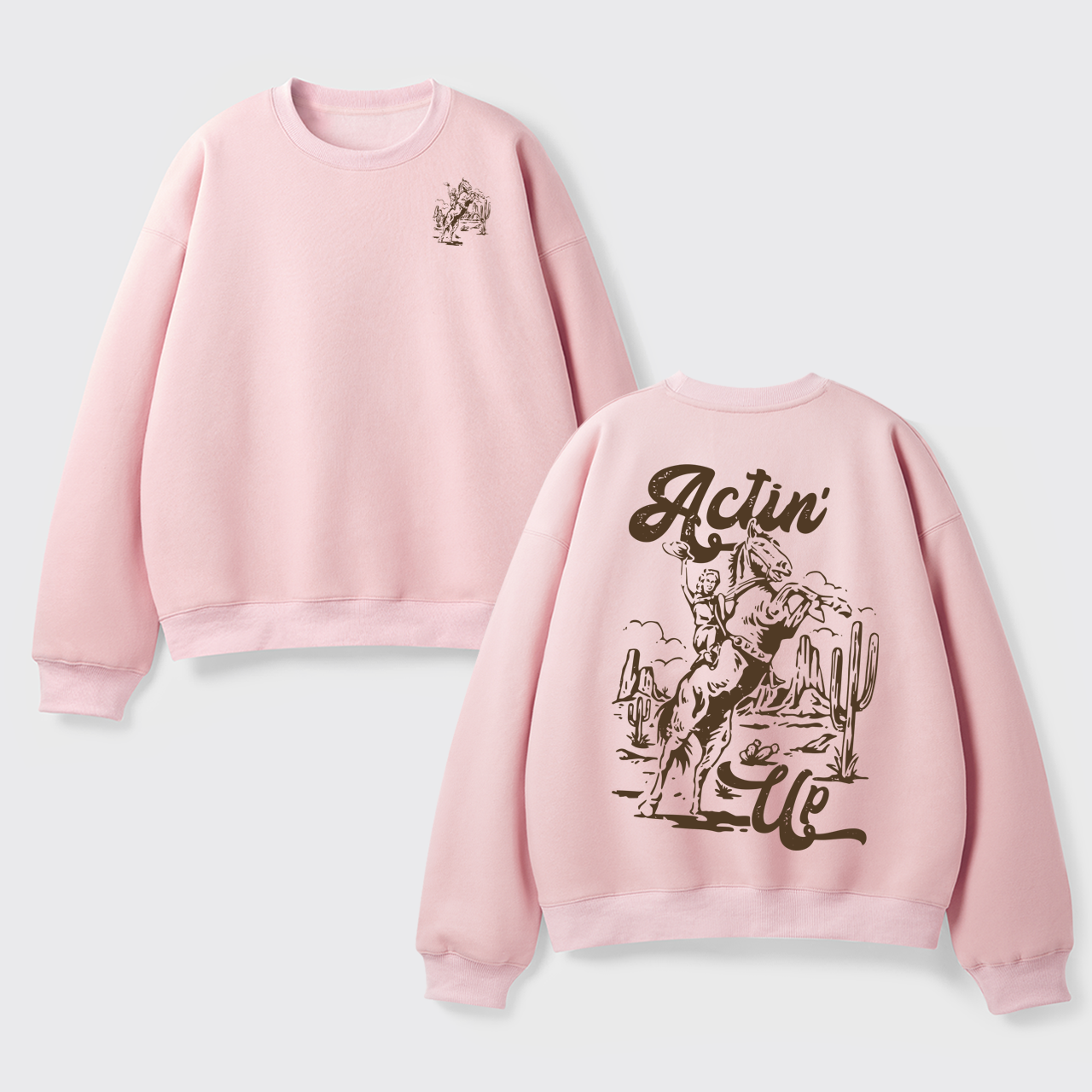 Fleece Hold Your Horses Sweatshirt