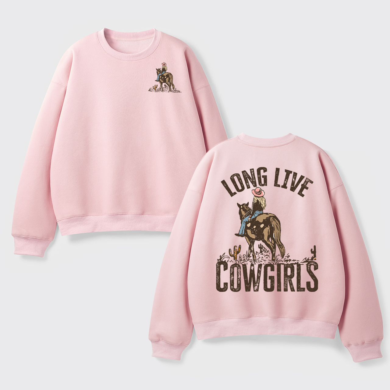Fleece Long Live Cowgirls Sweatshirt