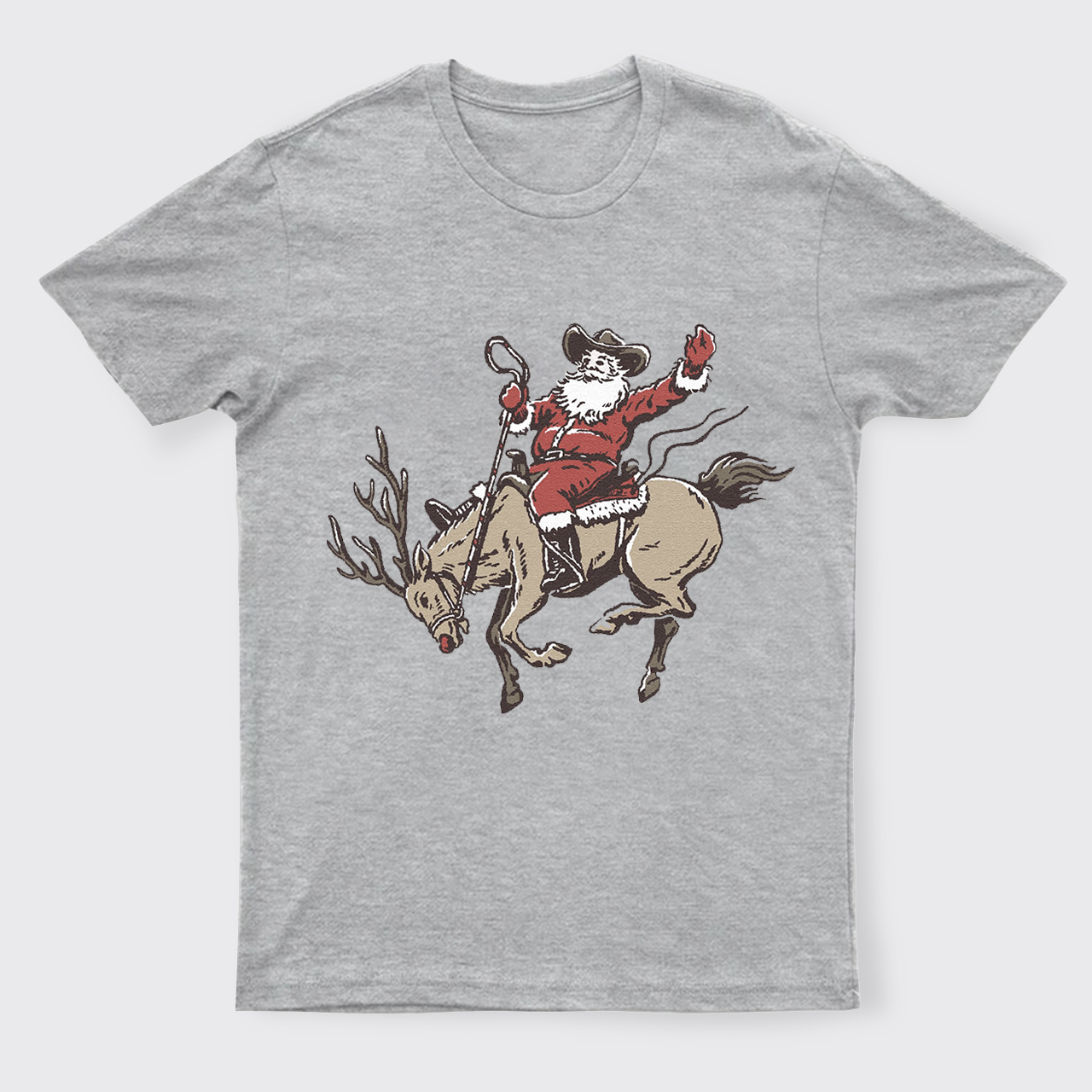 Cowboy Santa Rodeo T-Shirts