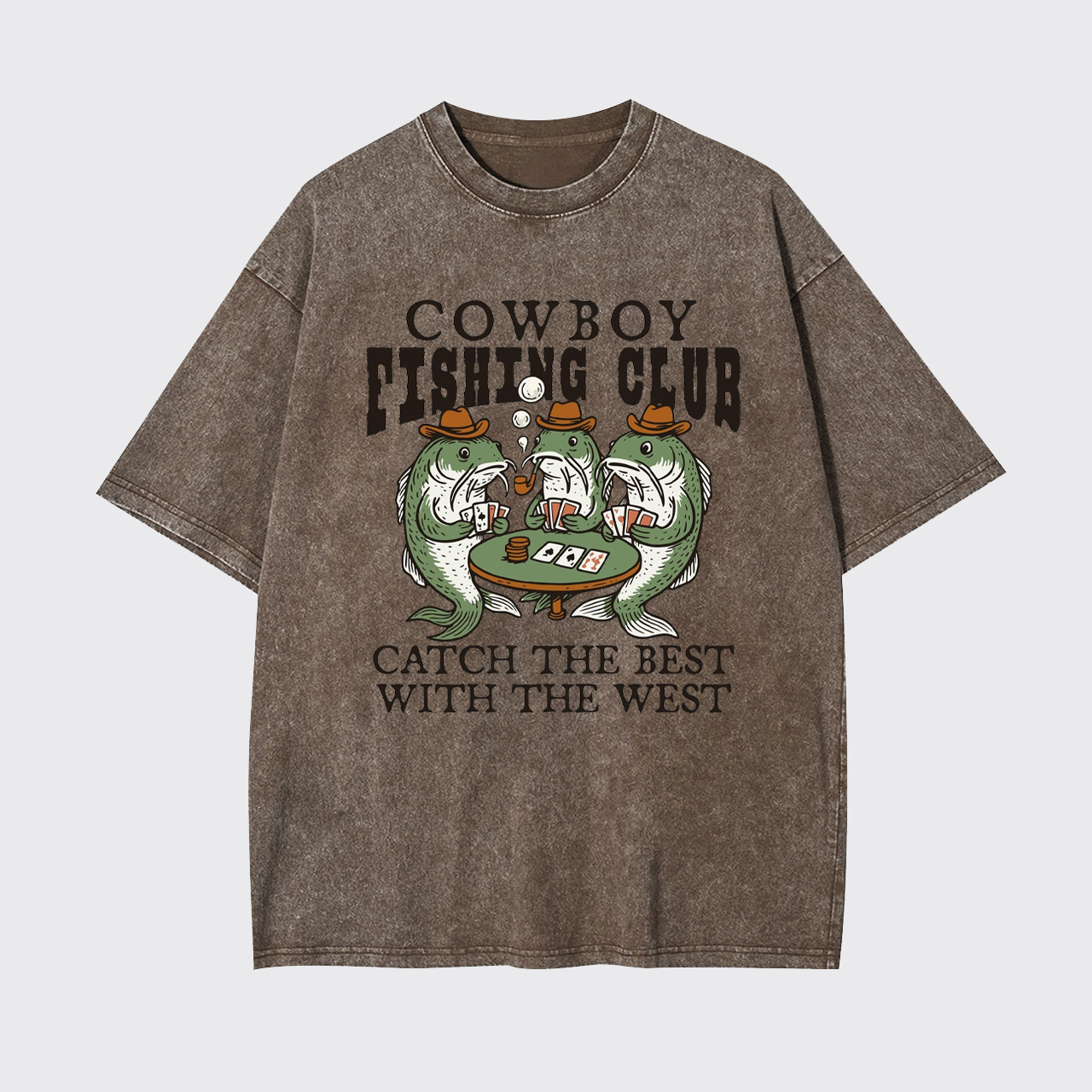 Cowboy Fishing Club Garment-dye Tees