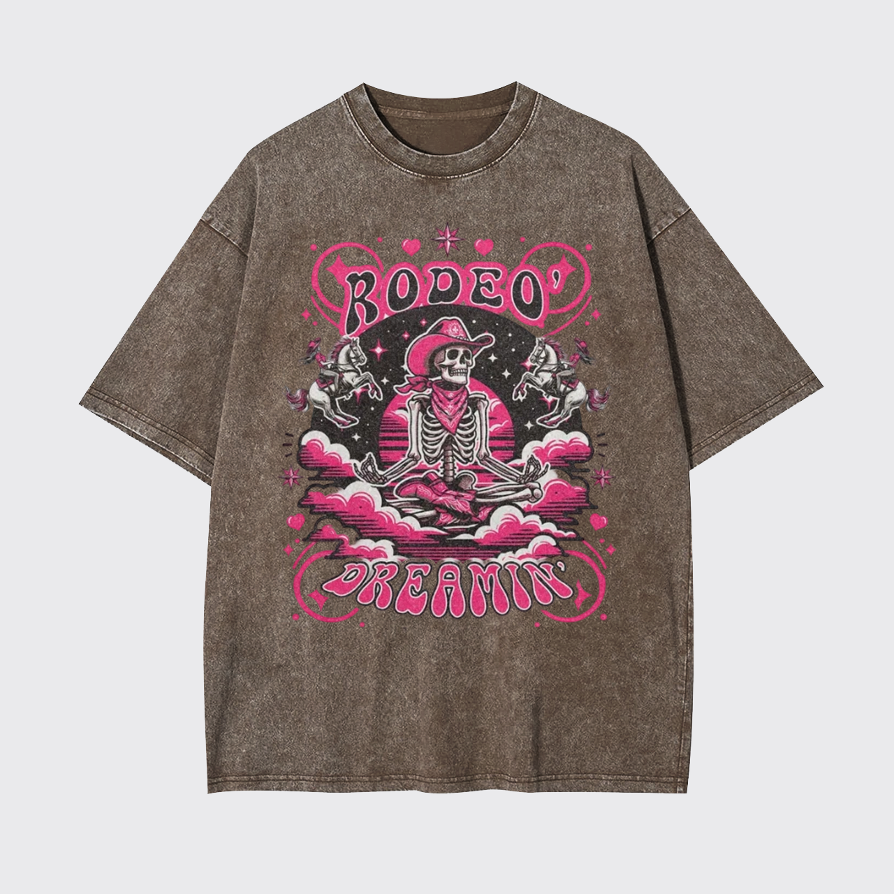 Rodeo Vintage Cowgirl Garment-dye Tees