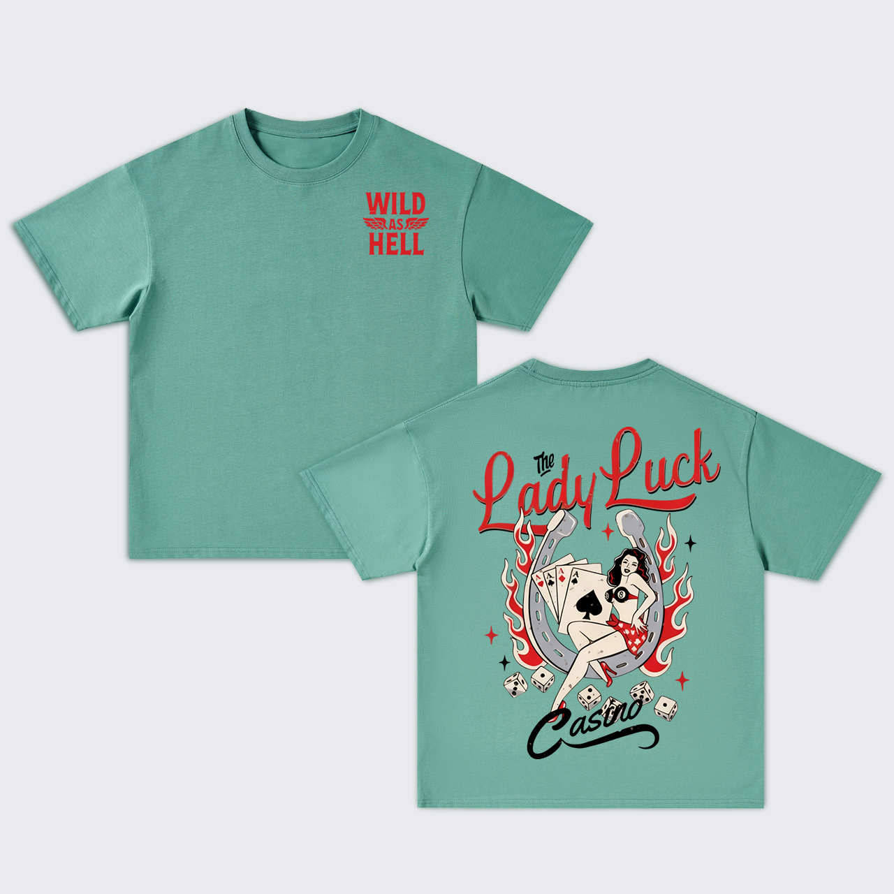 Lady Luck Oversize T-Shirts
