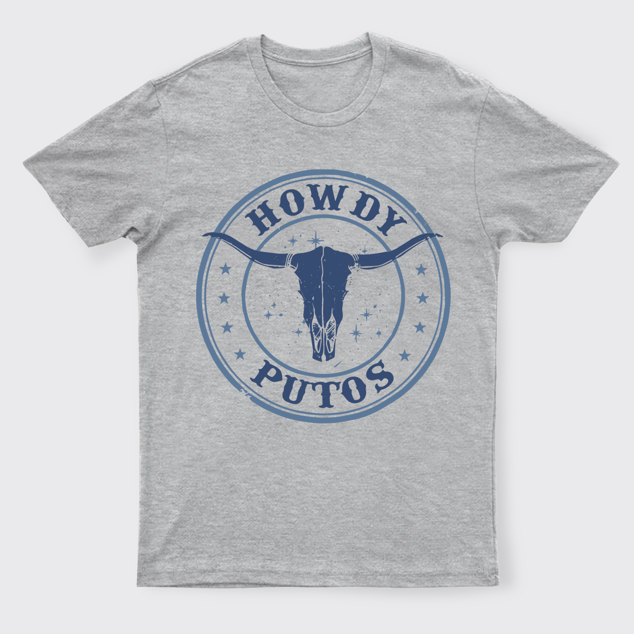 Howdy Putos Bull Skull T-Shirts