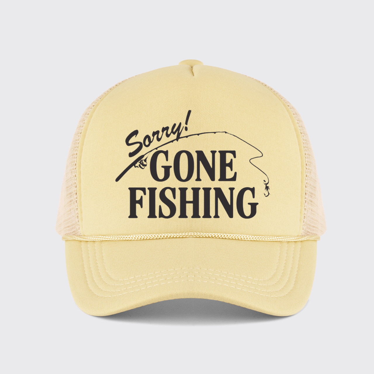 Gone Fishing Trucker Hat