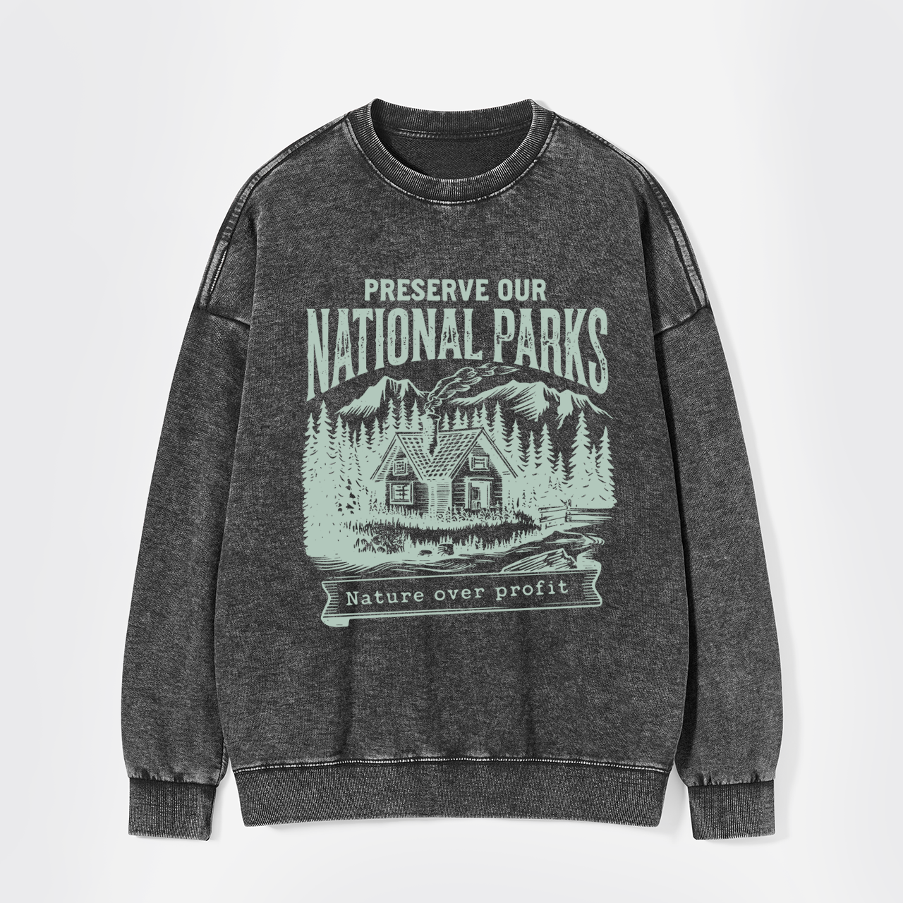 Vintage National Parks Washed Sweatshirts
