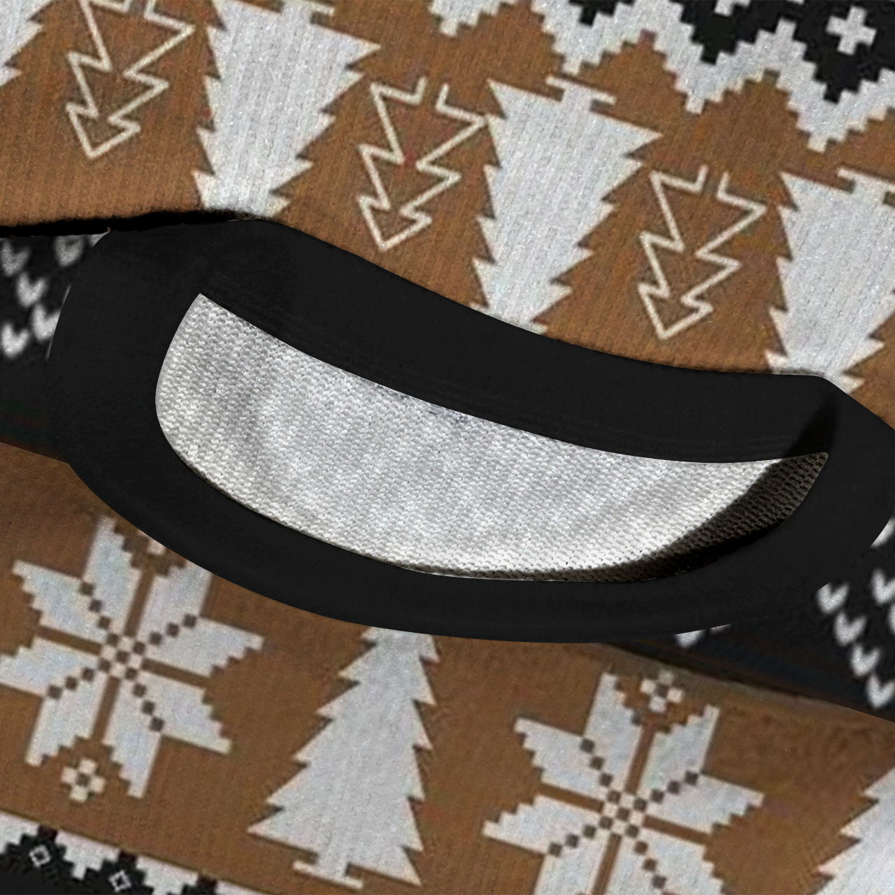 Knock Knock On Door Ugly Knit Sweatshirt