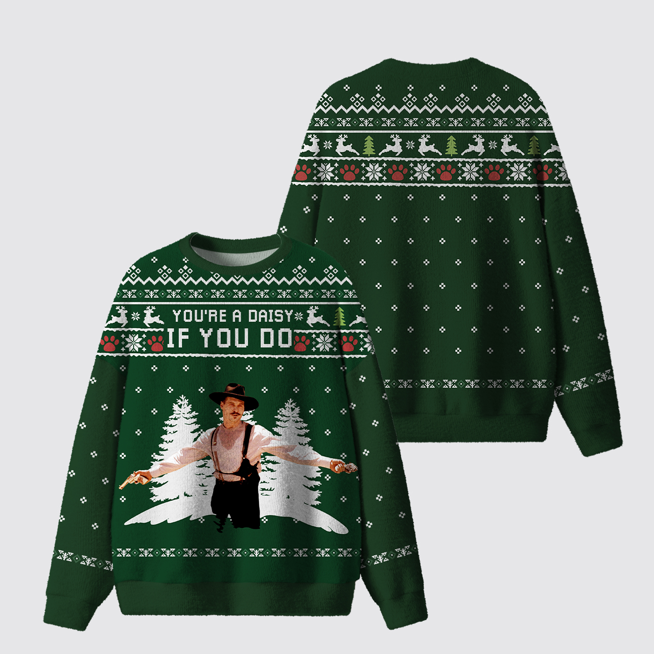 You're A Daisy Ugly Knit Sweatshirt