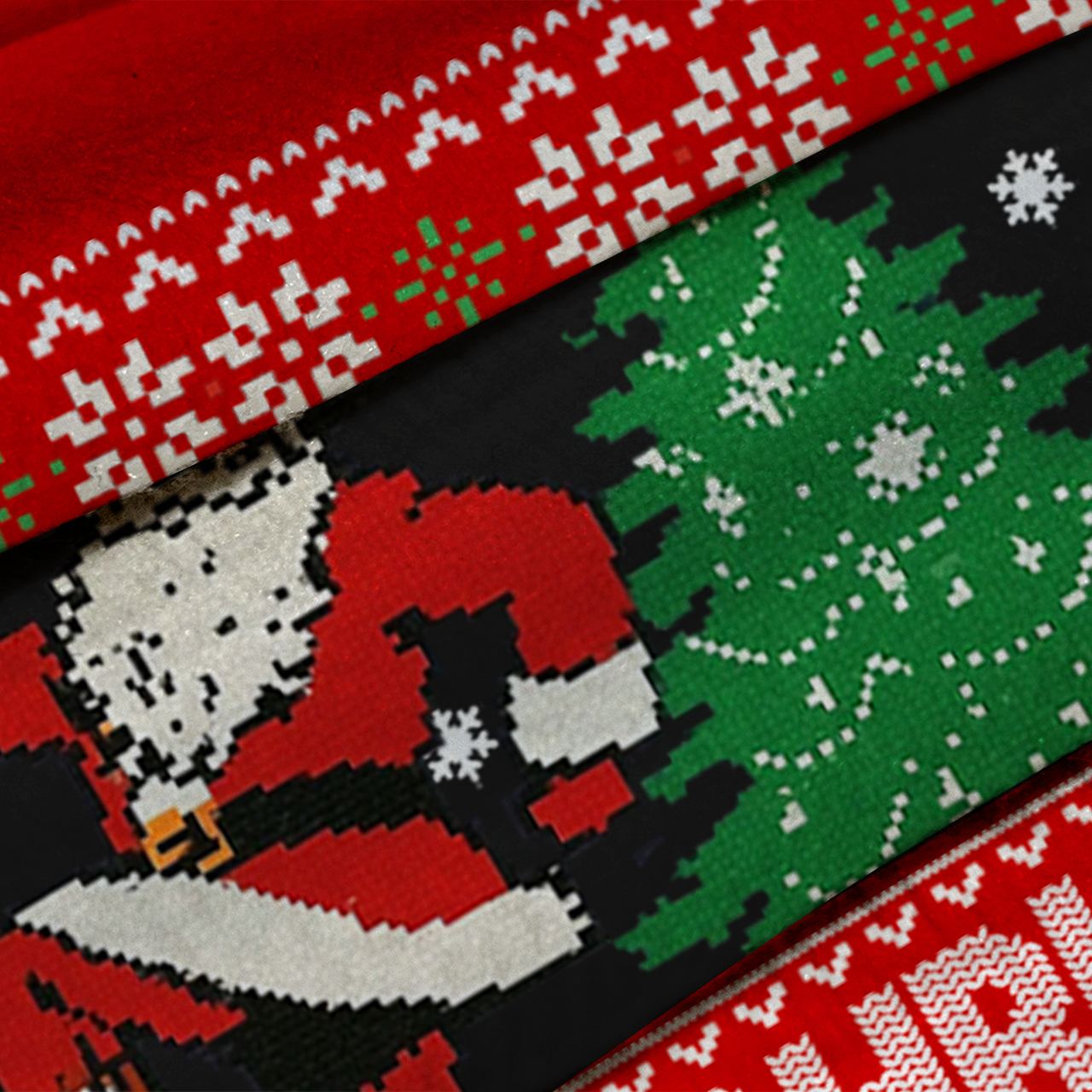 Howdy Santa Ugly Knit Sweatshirt