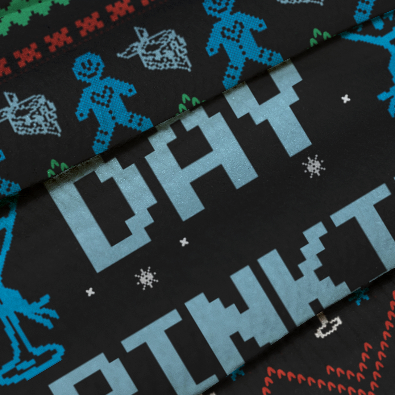 Support Day Drinking Ugly Knit Sweatshirt